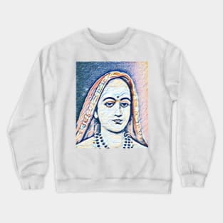 Adi Shankara Portrait | Adi Shankara Artwork 12 Crewneck Sweatshirt